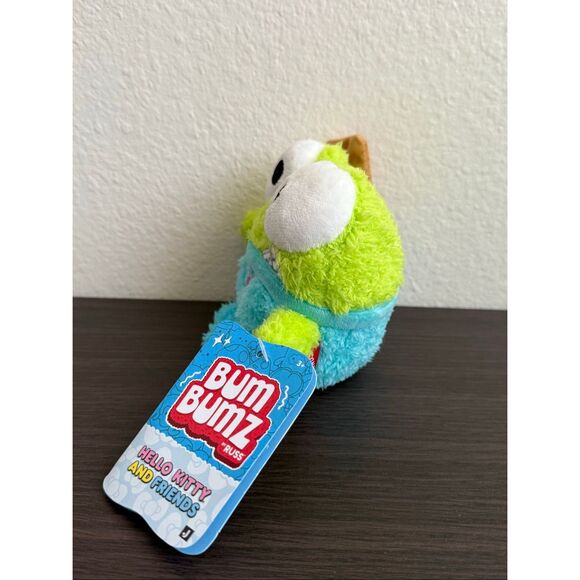 Bum Bumz Hello Kitty & Friends Food Truck Bumz 4.5" Plush - Keroppi Ice Cream - Picture 4 of 5